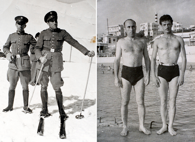 'Champion Skiers and Beirut Swimmers, from the collection of Diab Alkarssifi',
