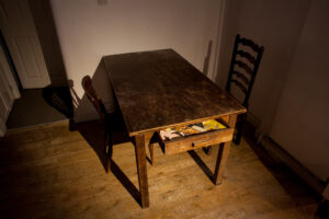 Katrina Palmer, Dr Sinclair's Drawer at Flat Time House, photographed by Re
