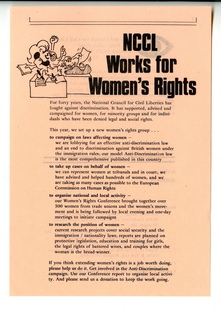 U DCL-499-2 Works for Womens Rights