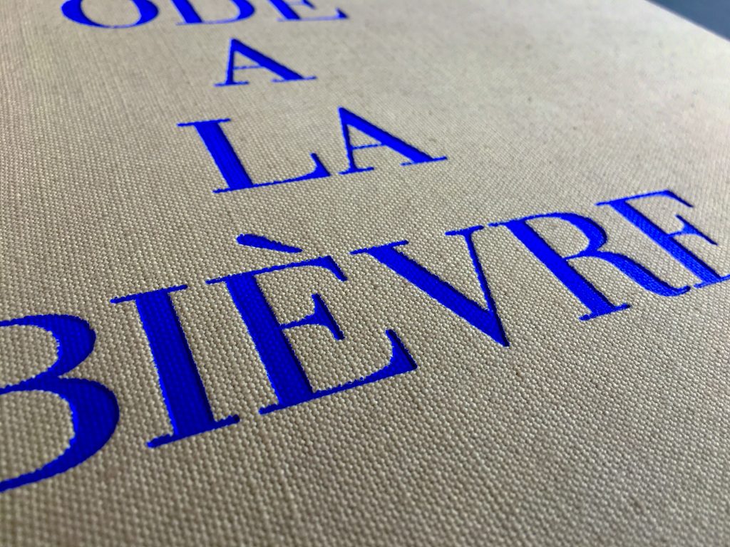 Ode a la Bièvre | Book Works